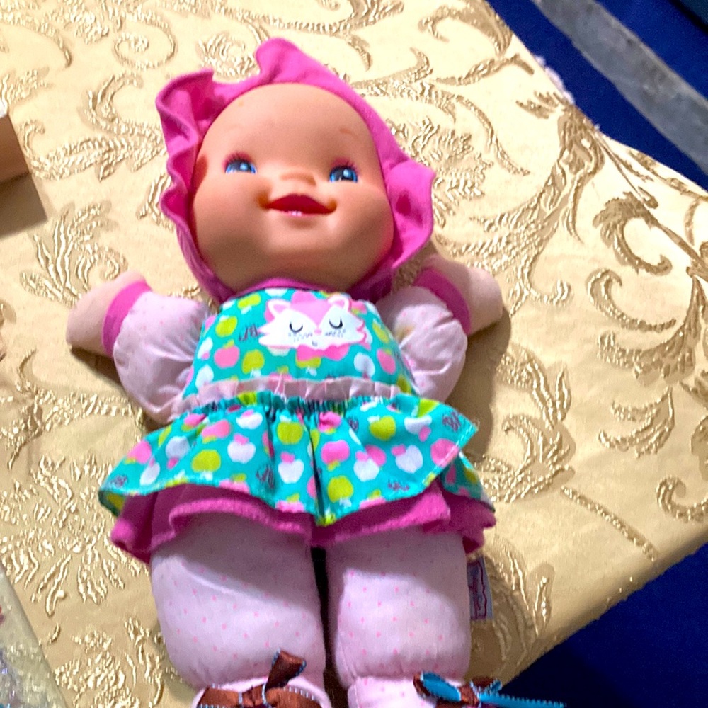 Giggles pink baby doll